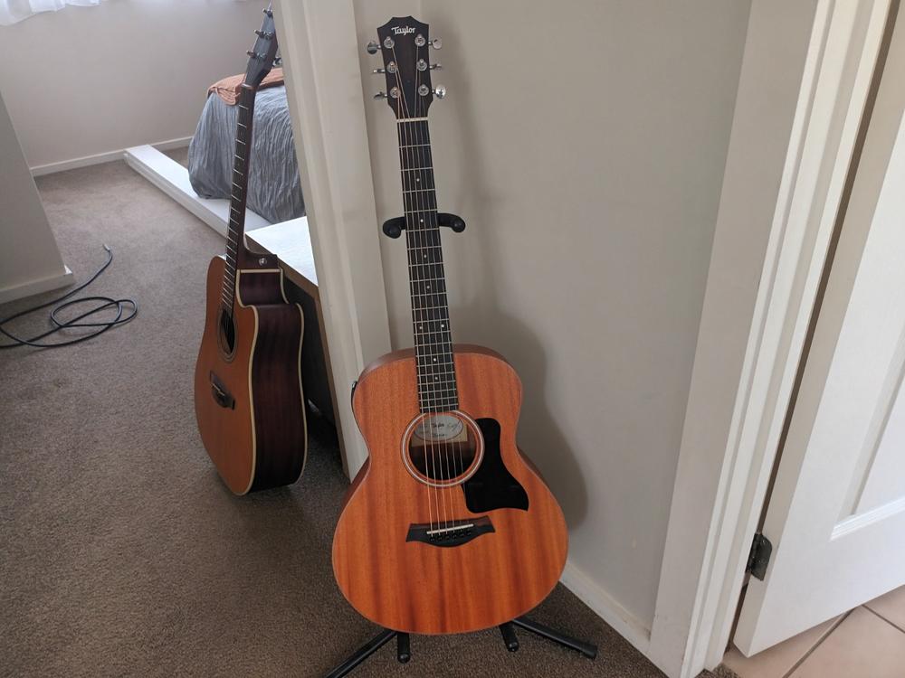 Taylor GS Mini-e Mahogany Acoustic Electric Guitar - Customer Photo From James Deguara