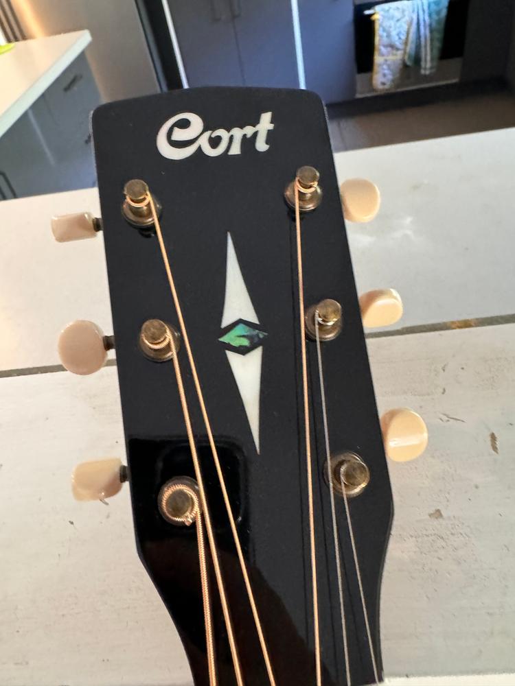 Cort Earth 100SSF Sunburst Acoustic Electric Guitar - Customer Photo From Ivan