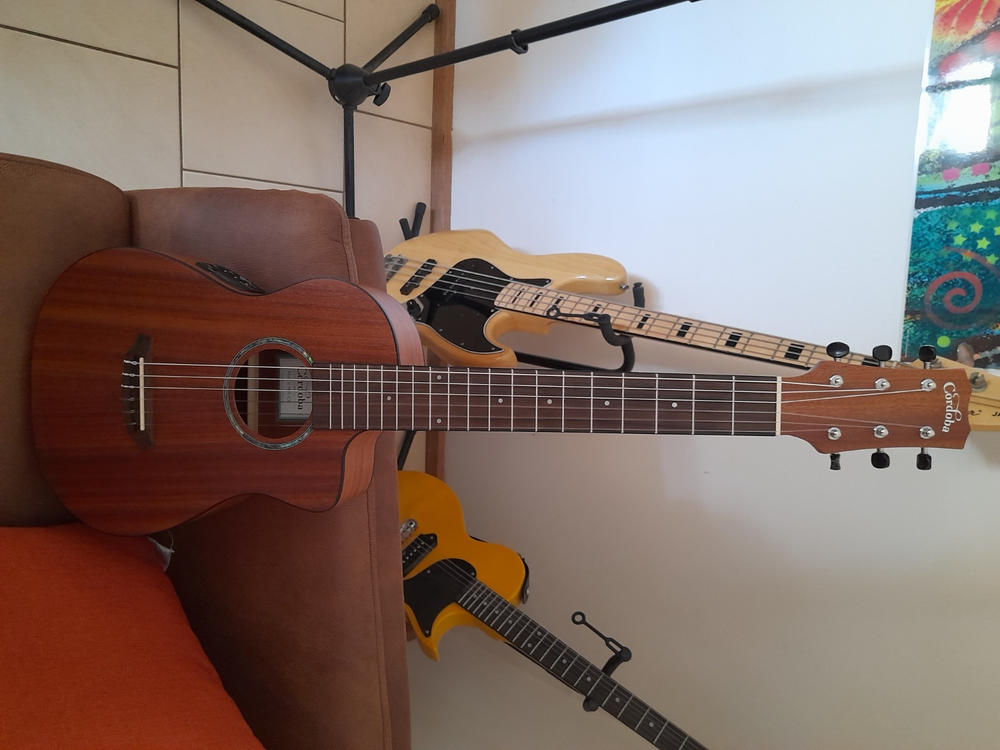 Cordoba Mini II MH-CE Mini Classical Electric Guitar - Customer Photo From Anonymous