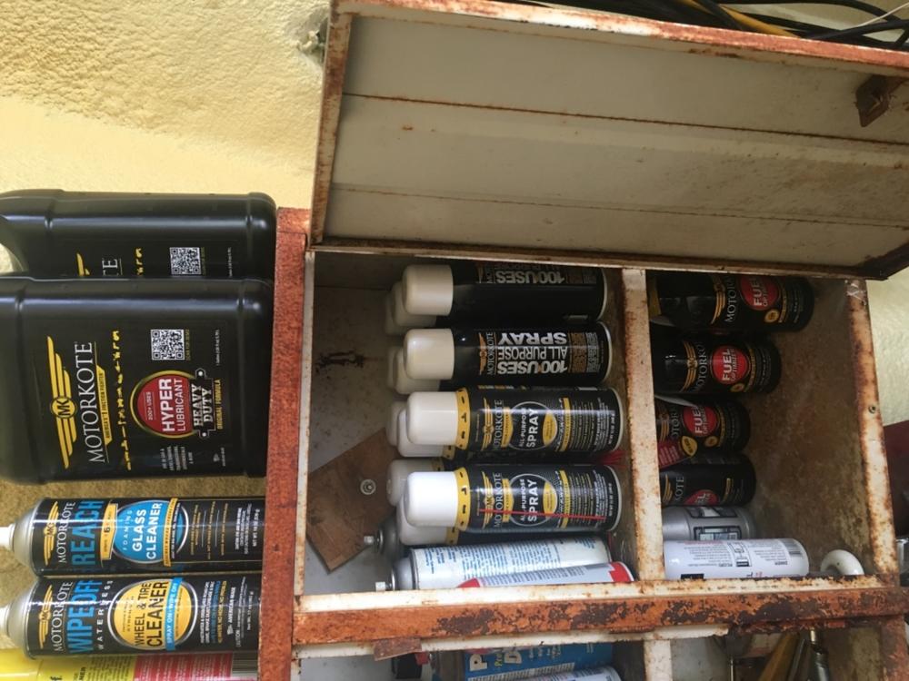 12 oz MotorKote All Purpose Spray Lubricant - Customer Photo From Andy G.