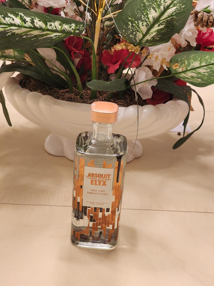 Absolut Elyx Vodka - Customer Photo From Thomas Kelly 