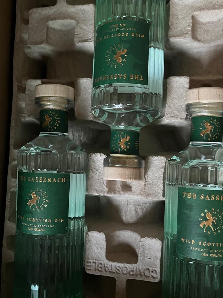 The Sassenach Wild Scottish Gin 3 Bottle Bundle - Customer Photo From Lorna Dryden