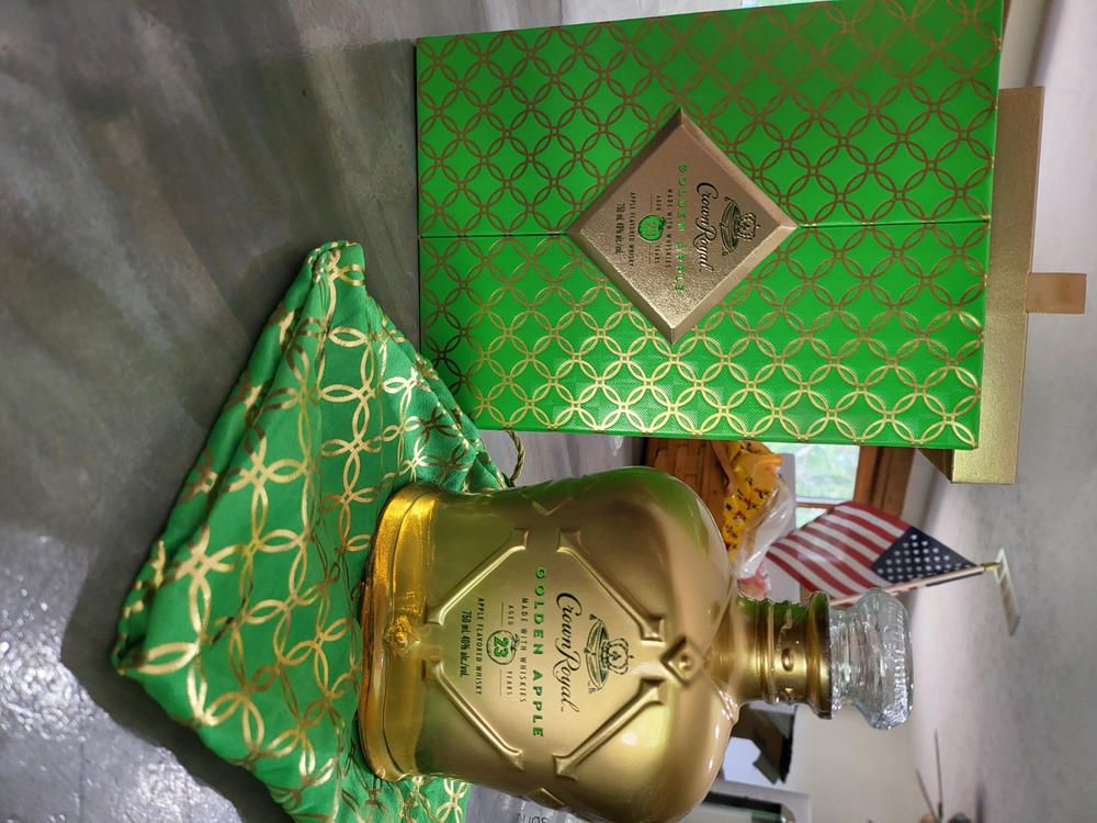 Crown Royal Golden Apple Whisky 23 Year Old - Customer Photo From Wendy Watts