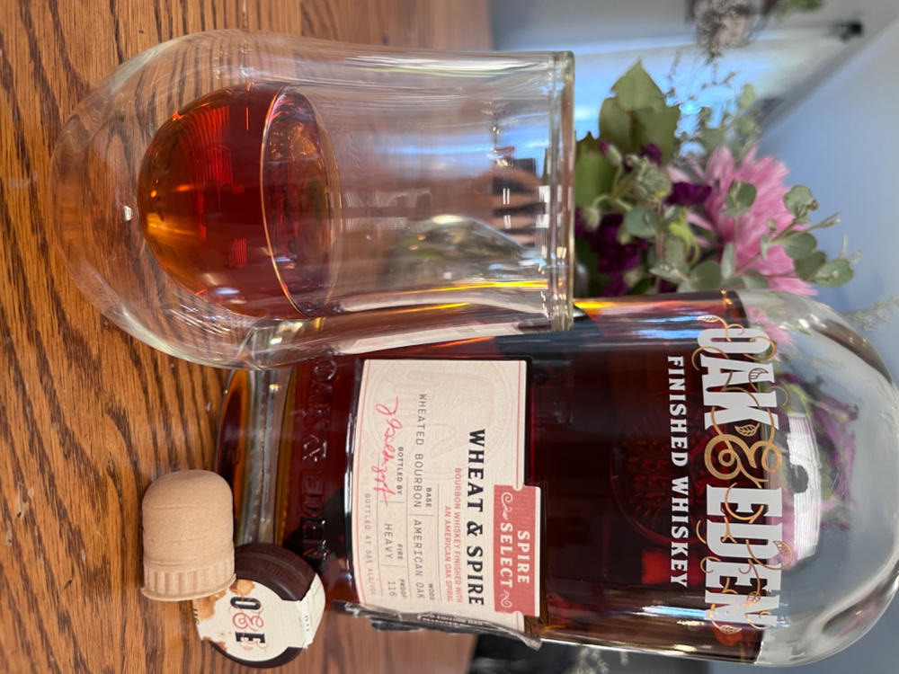 Oak & Eden Wheat & Spire Sip Whiskey Private Barrel - Customer Photo From Steve Aschoff