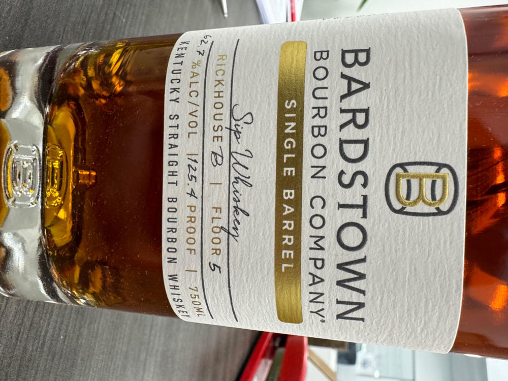 Bardstown Bourbon Company Sip Whiskey Single Barrel Select - Customer Photo From drew pellegrini