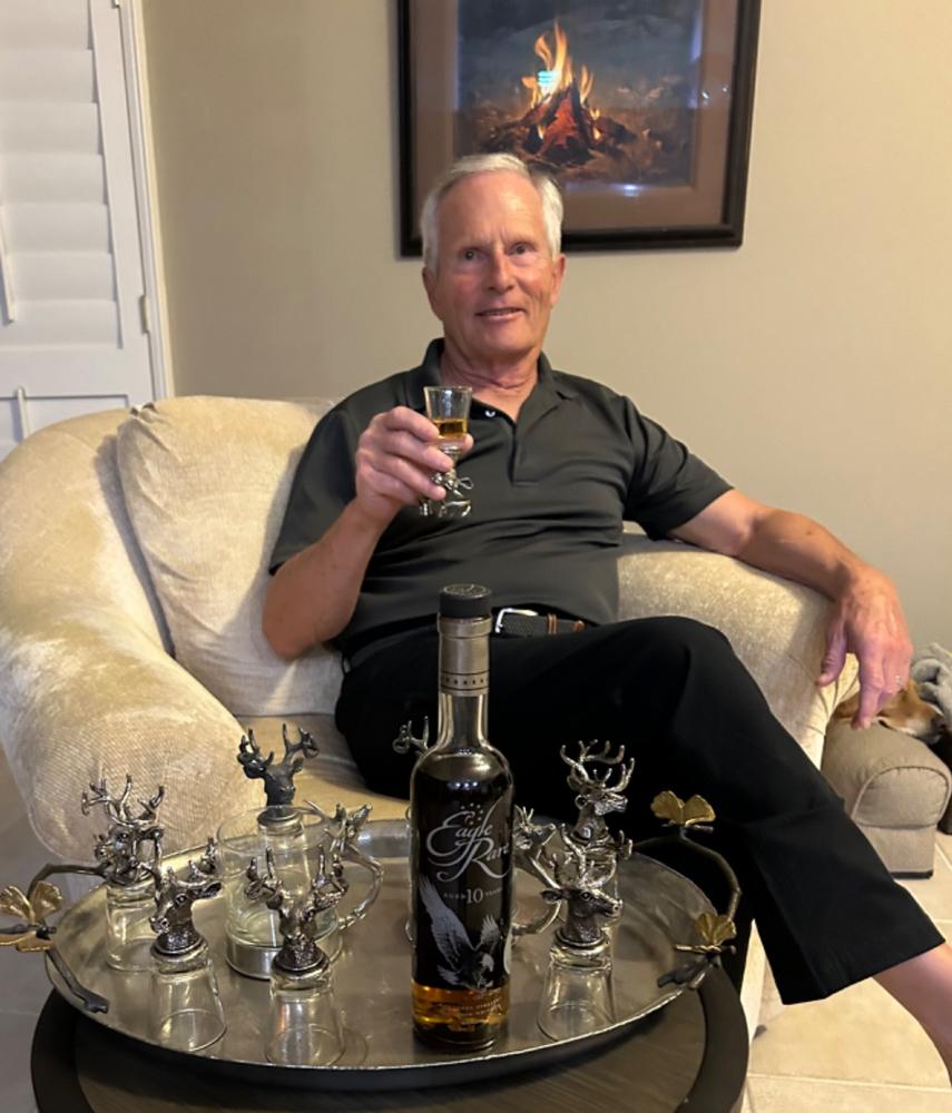 Eagle Rare 10 Year Old Single Barrel Select by Sip Whiskey 375ml - Customer Photo From Tom Watsom