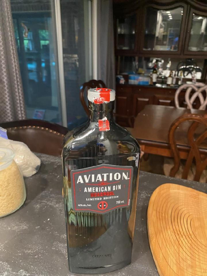 Aviation American Gin Deadpool Limited Edition - Customer Photo From John Retzlaff