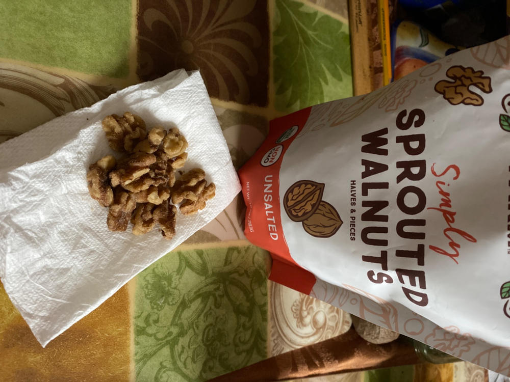 Walnuts, Sprouted Organic - Customer Photo From Emmanuel S.
