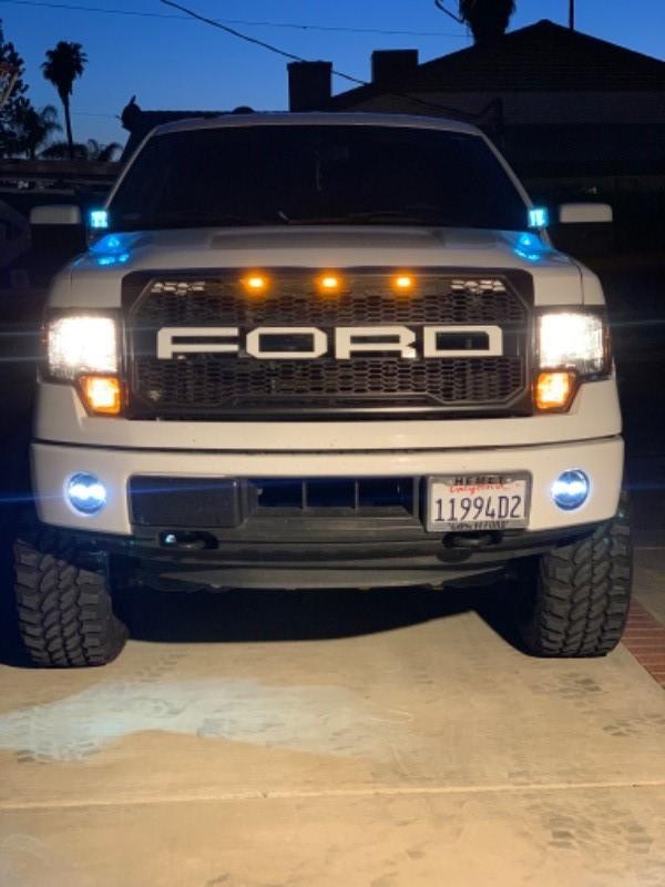 CrystaLux LED Projector Fog Lights for 2007 2014 Ford F150 v3.0