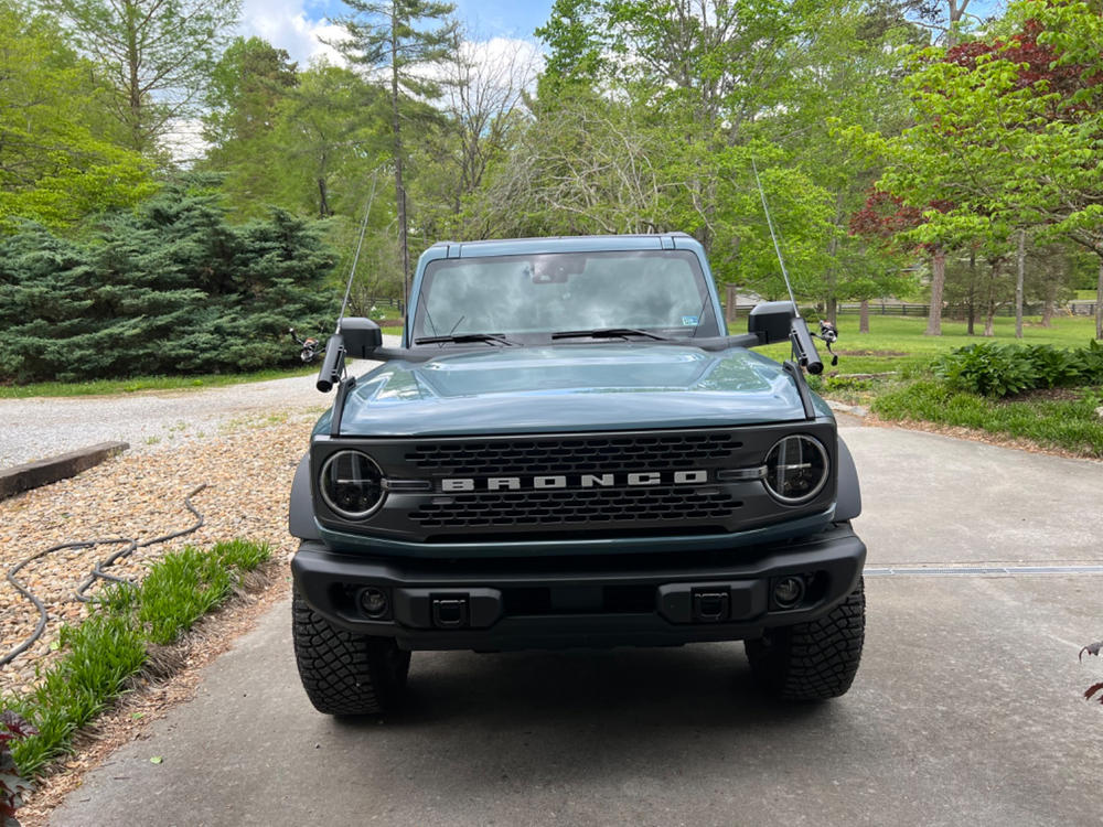 Fishing Rod Holder Solution from KR Off-Road - Bronco Nation