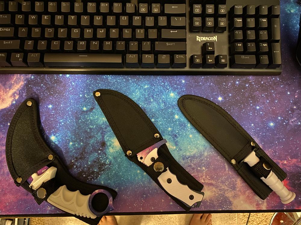 Black Legion Red Fury Knife Set