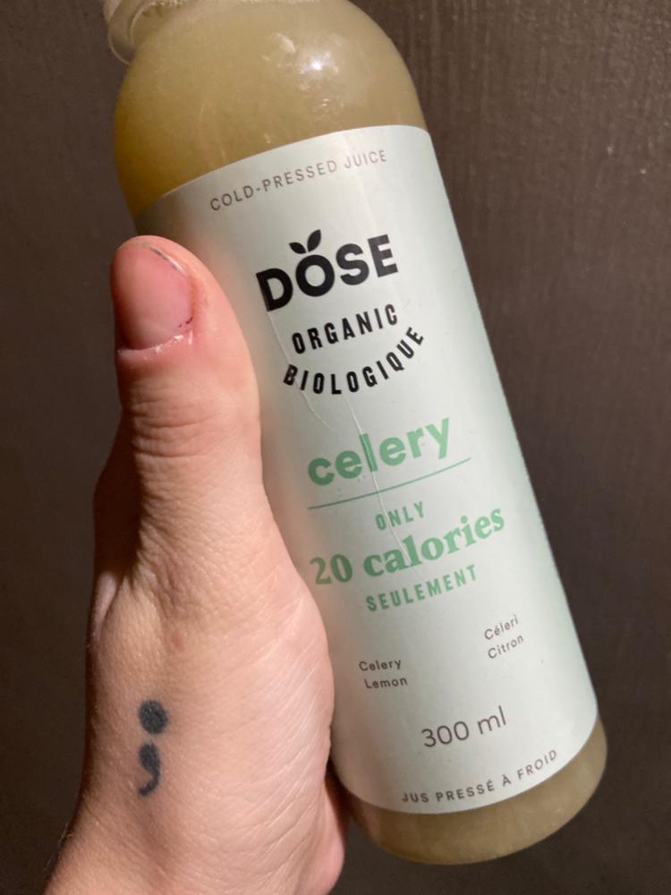 CELERY Juice Pack - 14 Organic cold-pressed juice pack - Customer Photo From Myriam Gagnon