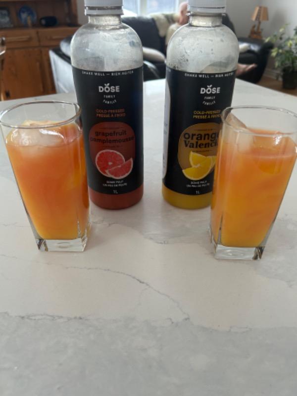 ORANGE VALENCIA - 2 cold pressed orange juices 1L - Customer Photo From Donna-Marie Twerdun
