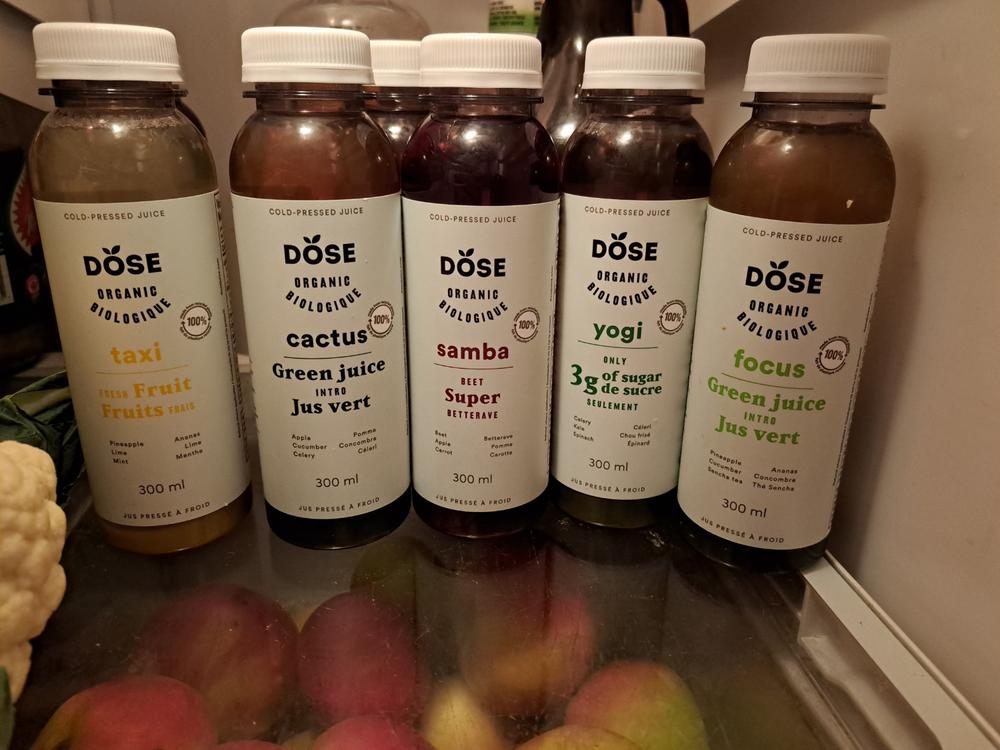 Trial Variety Pack - 10 organic cold pressed products - Customer Photo From Louise Bachand