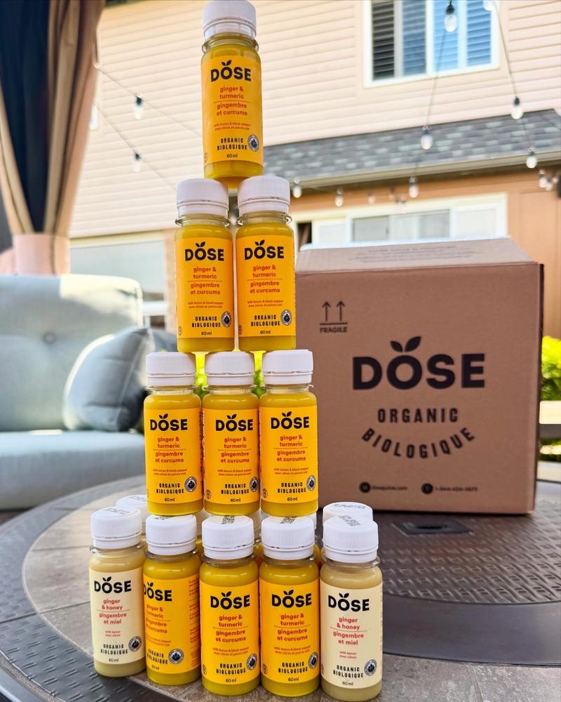 GINGER & TURMERIC - 12 organic cold pressed shots 60ml - Customer Photo From Anonymous