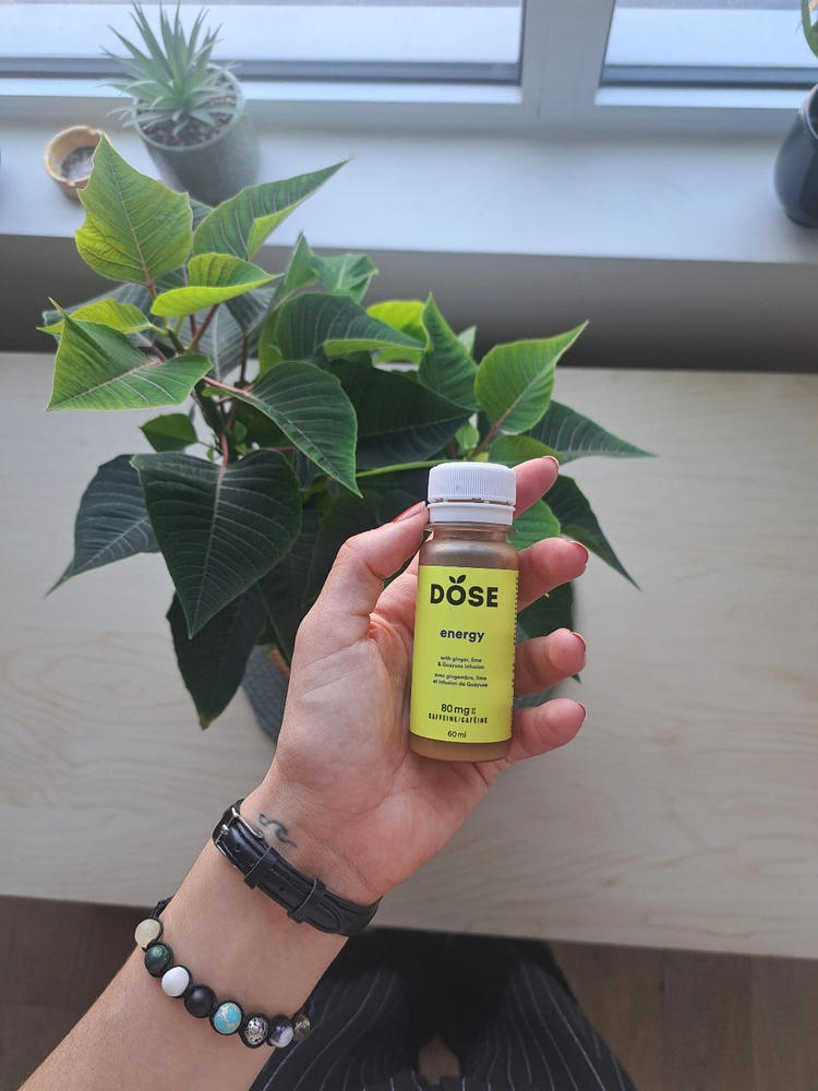 ENERGY 60ml - GINGEMBRE, LIME & GUAYUSA - shot pressé à froid - Customer Photo From Chelsea Abi Saab