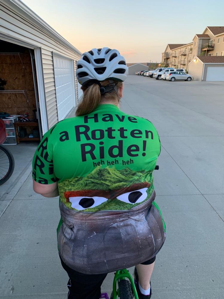 oscar the grouch cycling jersey