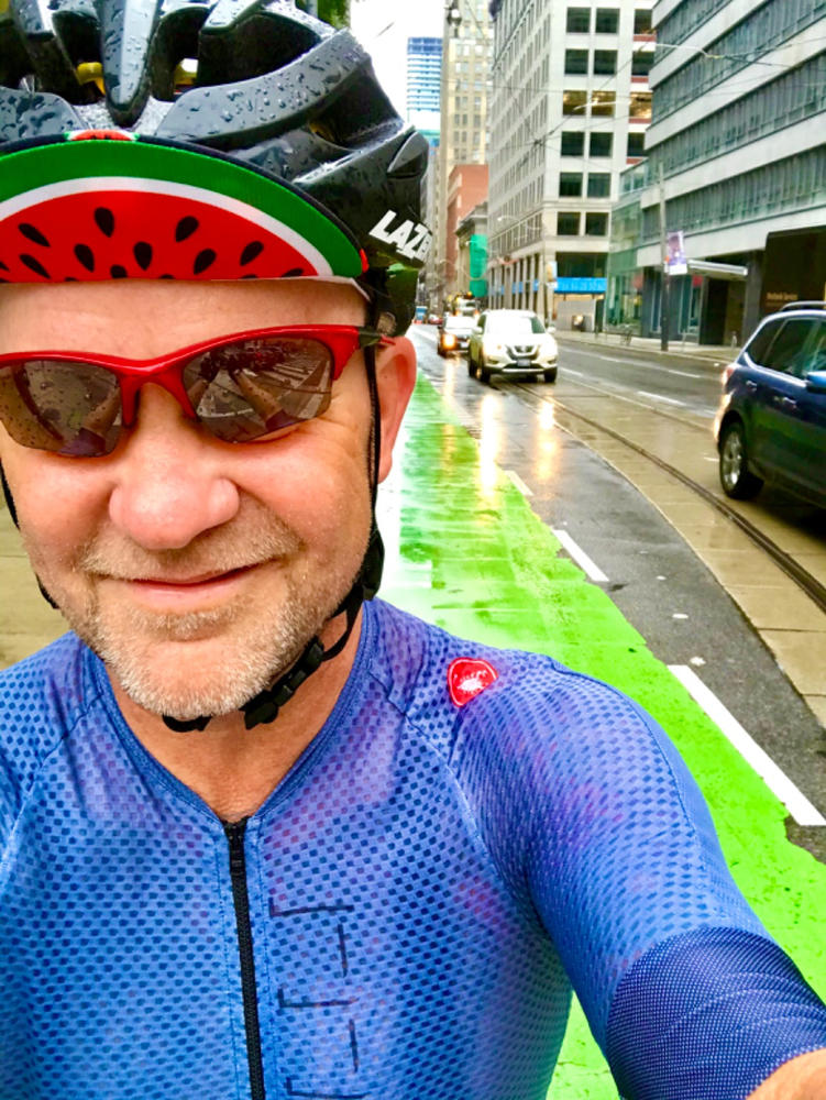 watermelon cycling cap