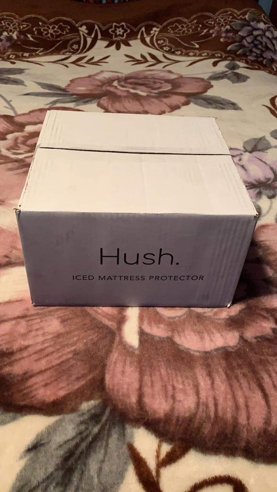 Hush Iced Mattress Protector - Twin/White