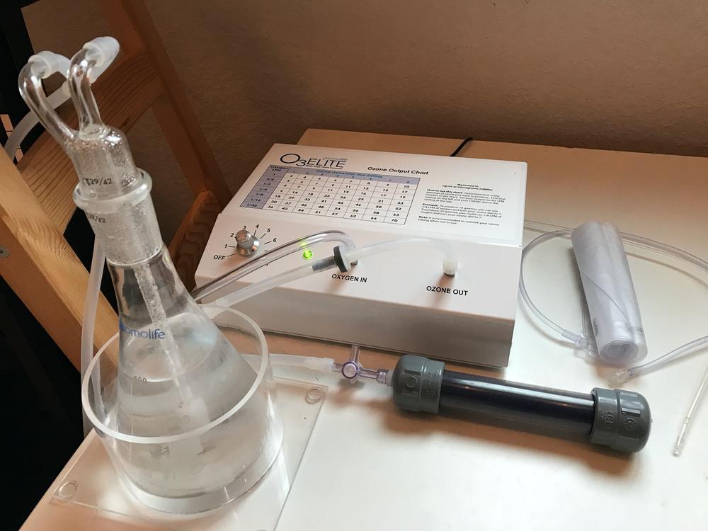Basic Ozone Insufflation Package - Customer Photo From Nick Krawchuk