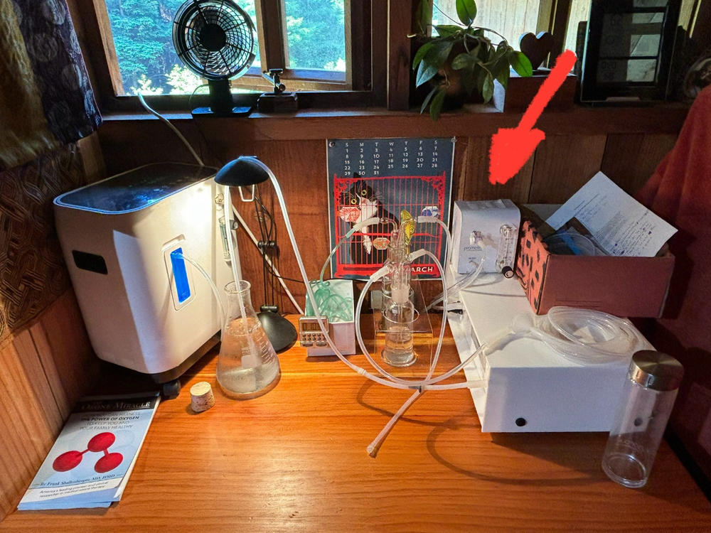 Promolife Low Flow Oxygen Regulator - Customer Photo From Julie Joynt
