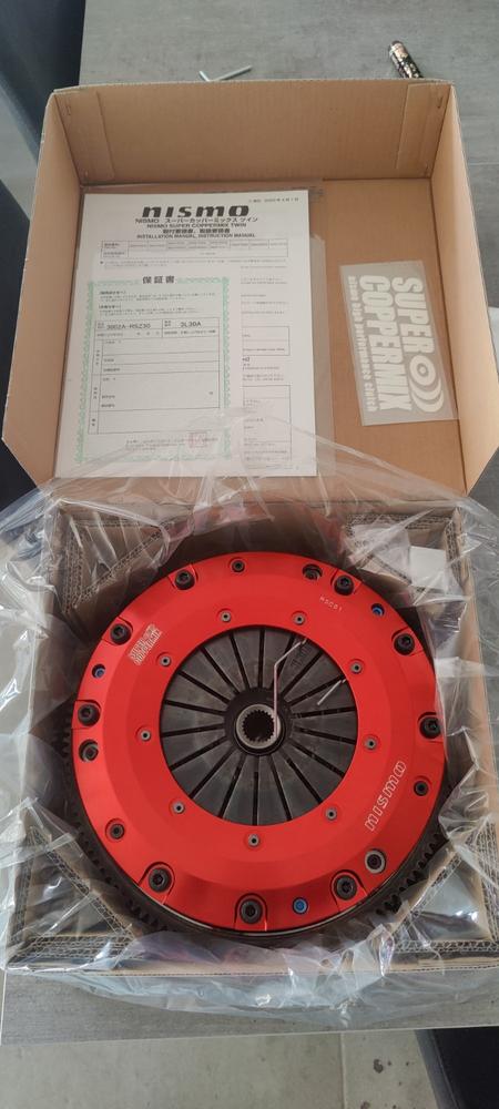 NISMO SUPER COPPERMIX TWIN CLUTCH  For Fairlady Z Z33 VQ35DE 3002A-RSZ30 - Customer Photo From Vincent CHAIX