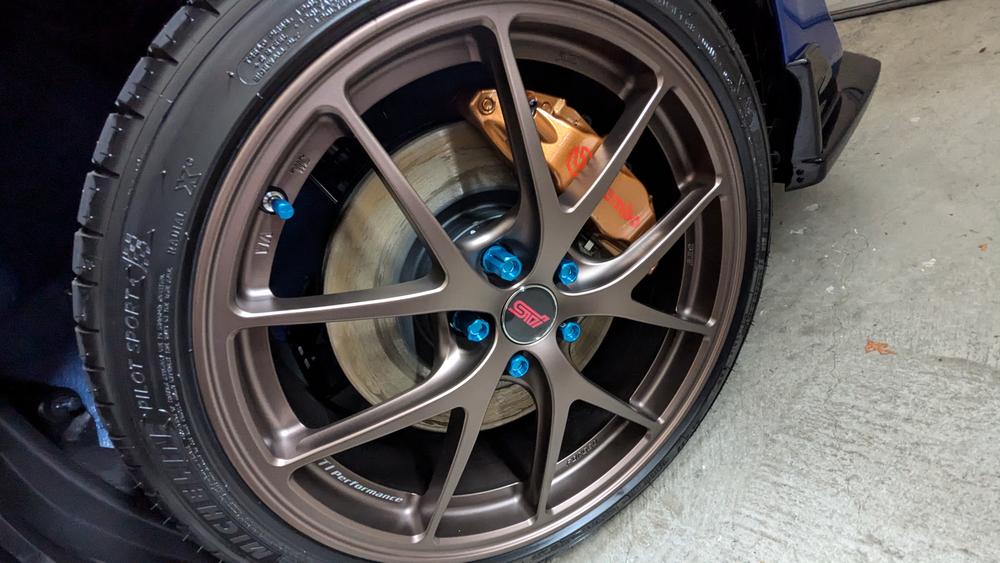 STI PERFORMANCE WHEEL BBS 18x7.5J MATT BRONZE For SUBARU BRZ ZD6