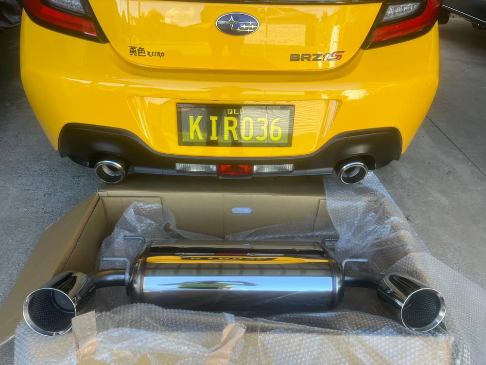 STI PERFORMANCE MUFFLER For SUBARU BRZ ZD6 ST44300Z2010