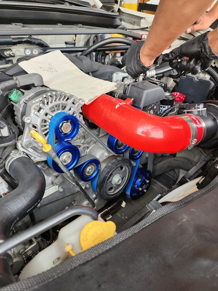 GREDDY ALUMINIUM PULLEY FULL SET FOR TOYOTA 86 ZN6 SUBARU BRZ ZC6