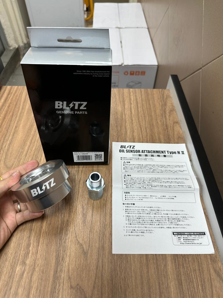 オーダー BLITZ OIL SENSOR ATTACHMENT FOR TOYOTA GR86 ZN8 SUBARU BRZ