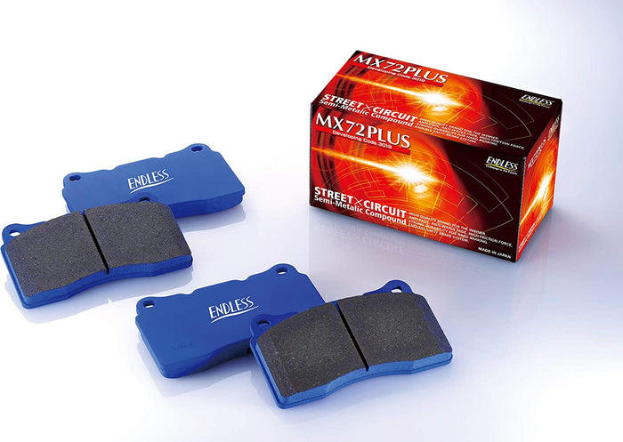 ENDLESS MX72 PLUS BRAKE PAD FRONT REAR SET FOR TOYOTA SUPRA DB42