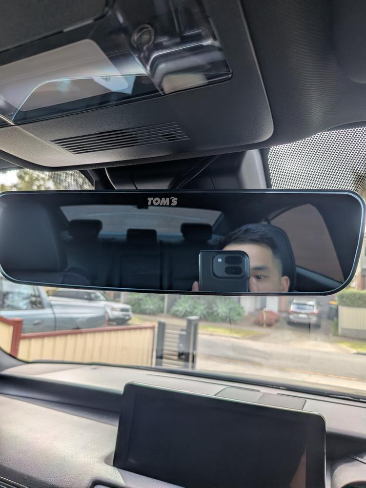 TOMS WIDE BLUE ROOM MIRROR FOR 87810-TS001 - Black Hawk Japan