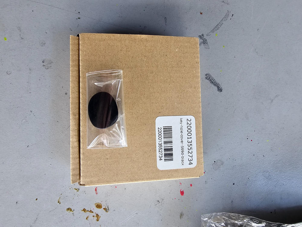 AXIS-PARTS KEY HOLE COVER CRYSTAL BLACK SILICA FOR TOYOTA GR86 ZN8