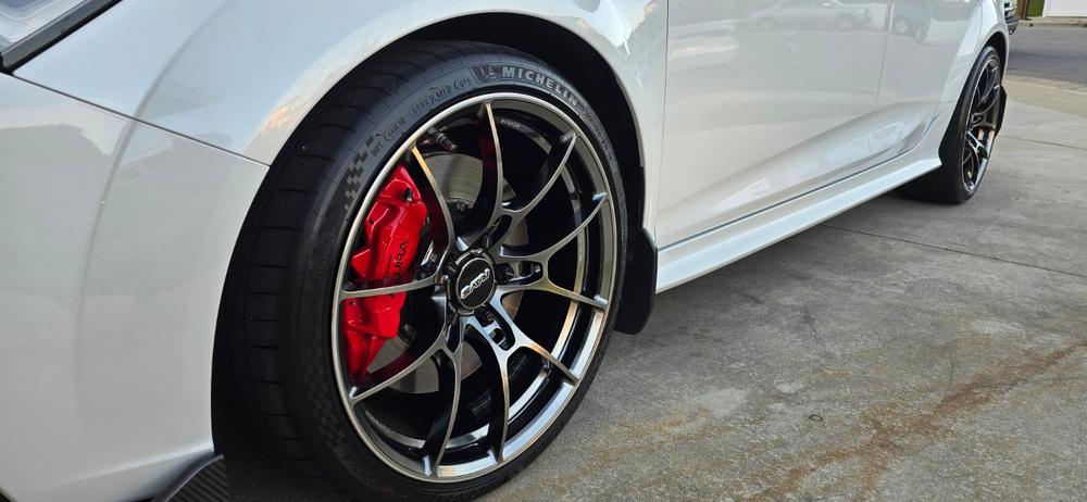 RAYS VOLK RACING G025 19X9.5J +44 5X120 SHINING BLACK METAL RIM