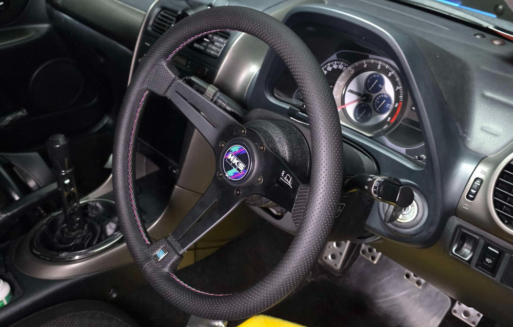 HKS STEERING WHEEL NARDI SPORTS 34DEEP 51007-AK668 - Black Hawk Japan