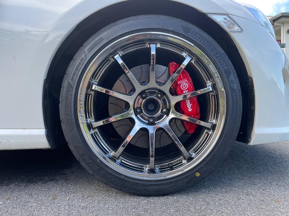 RAYS GRAM LIGHTS 57NR LIMITED 18X8.5J +38 5X100 RAYS BLACK METAL COAT