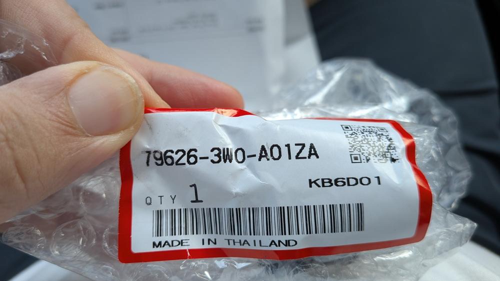 OEM HONDA 796263W0A01ZA KNOB SET *NH892L* 79626-3W0-A01ZA