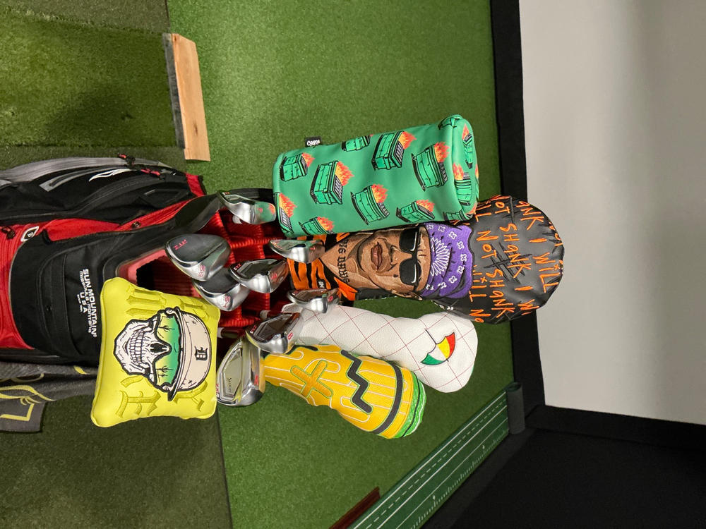 Dumpster Fire Golf Head Cover | Driver, Fairway Wood, Mini Driver