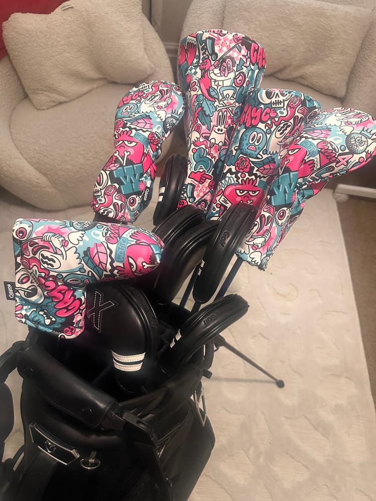 Graffiti Golf Head Cover | Driver & Fairway Wood