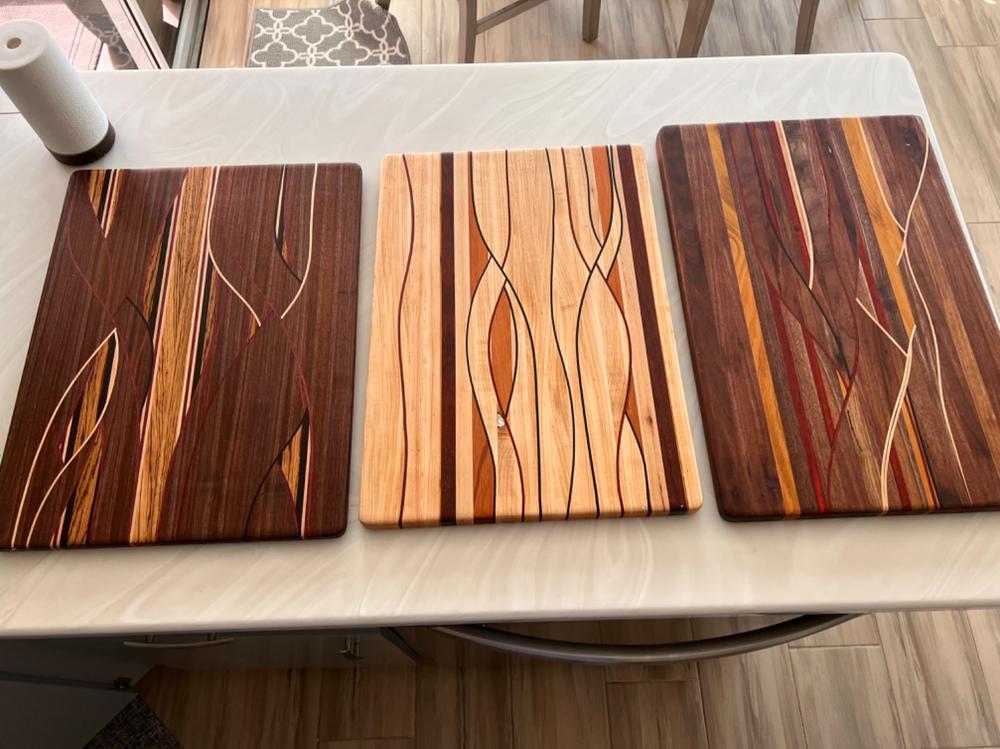 Wood Wax for Cutting Boards (3oz - 14oz) - Customer Photo From David Grady