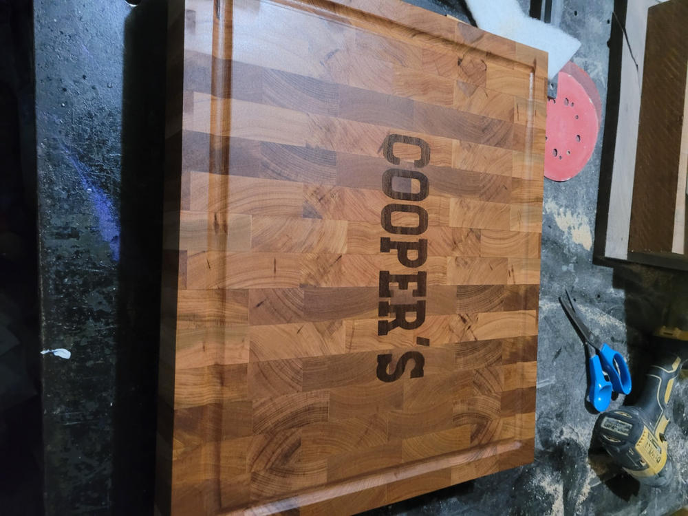 Wood Wax for Cutting Boards (3oz - 14oz) - Customer Photo From George Decker