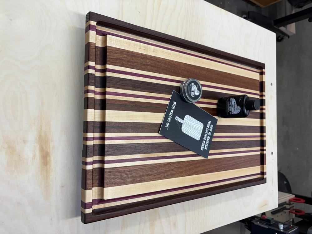Cutting Board Oil and Wood Wax, Small Sizes (Case of 24 Each) - Customer Photo From ROBERT HOPP