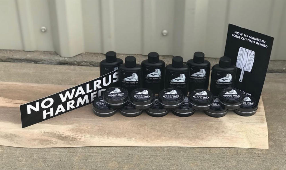 Cutting Board Oil and Wood Wax, Small Sizes (Case of 24 Each) - Customer Photo From Justin Martin
