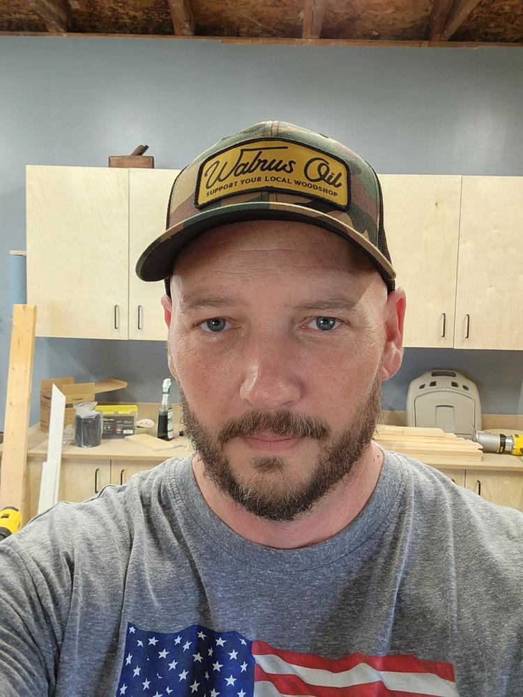 Support Your Local Woodshop, Trucker Hat - Customer Photo From Anthony Hereld