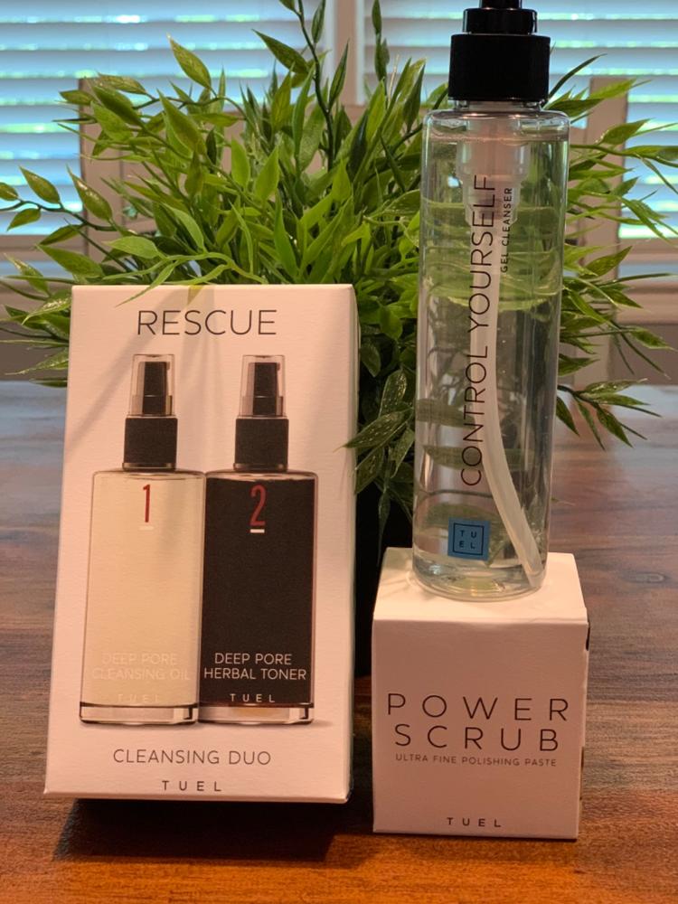 Rescue Deep Pore Cleansing Duo - Customer Photo From Susan Dooley-Gibson