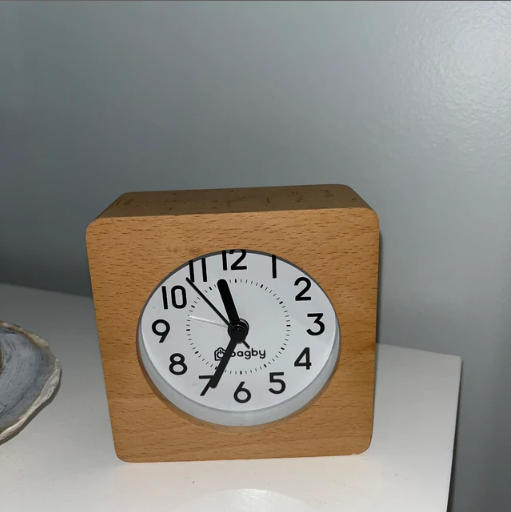 Bagby CLASSIC - Silent Alarm Clock - Customer Photo From Erin