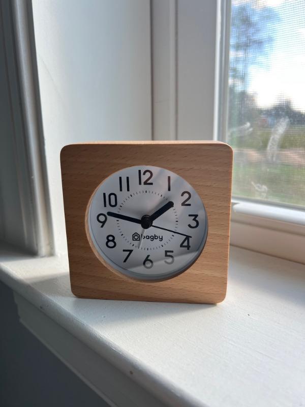 Bagby CLASSIC - Silent Alarm Clock - Customer Photo From Anonymous