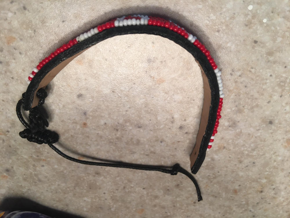 The Original LOVE Bracelet in Red - Customer Photo From Angelina Isola