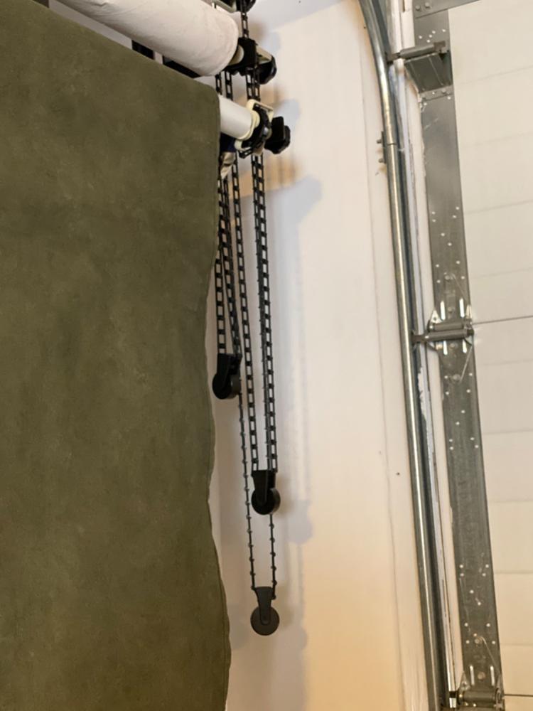 Hand Operated Lifting Shaft Set - Customer Photo From Pauline Paquet