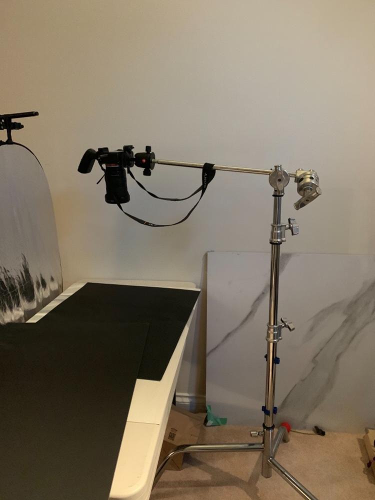 Strobepro Mini C Stand with Boom - Customer Photo From Anonymous